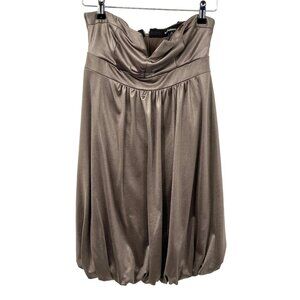 Vintage Le Chateau Strapless Mini Dress